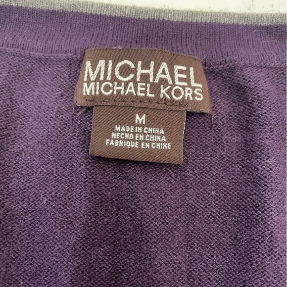 Michael Kors Sweater Men’s Size M 100% Cotton - Picture 9 of 11